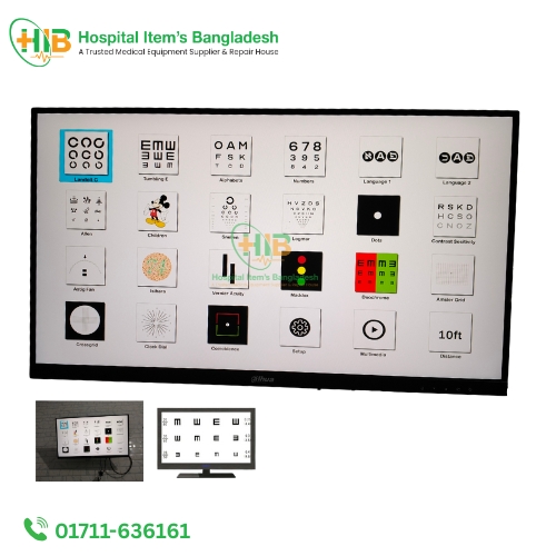 Digital LED Vision chart 18″-22″